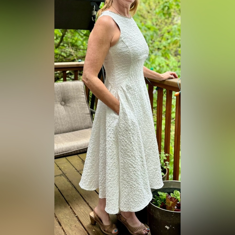 Dress white - wedding - cocktail party